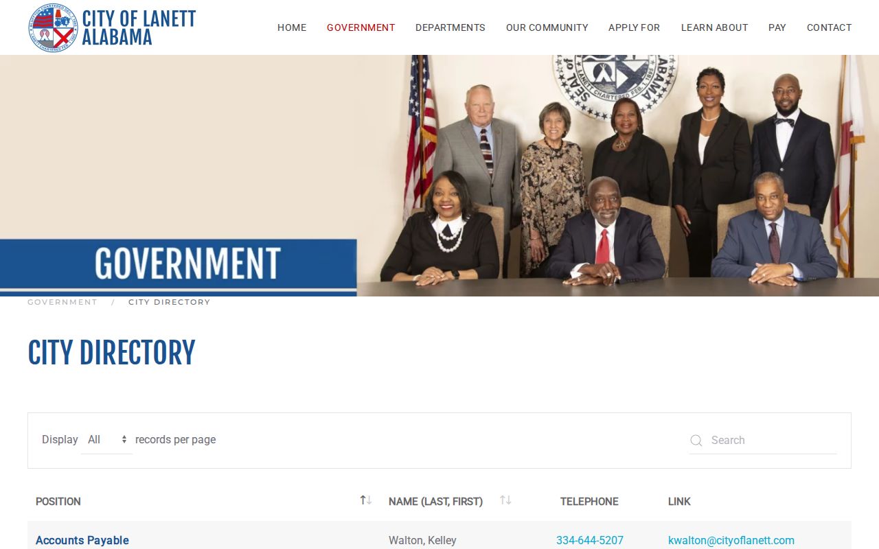 Lanett criminal records city and police contact directory