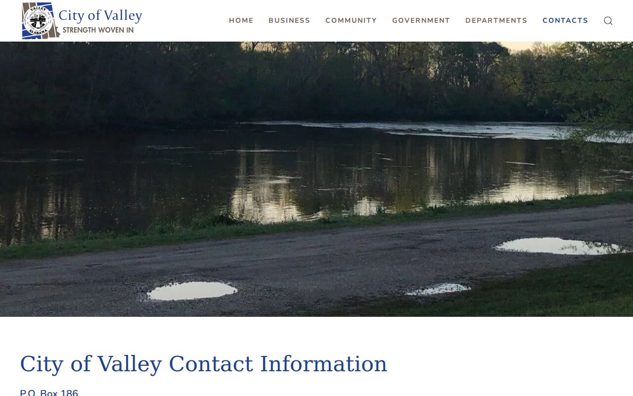 Valley criminal record contacts for city and police offices